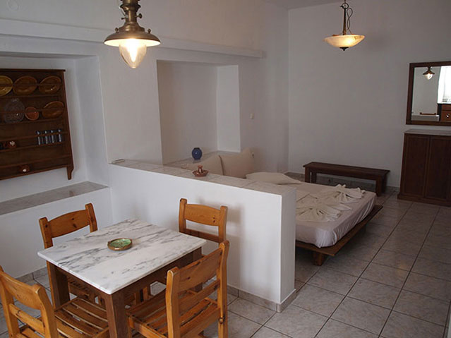 Το εσωτερικό του διαμερίσματος Μπαρμπακάς