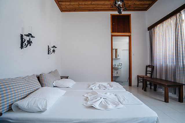 Εσωτερικό δίκλινου δωματίου