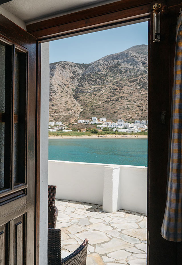 Δίκλινο δωμάτιο με θέα στη θάλασσα