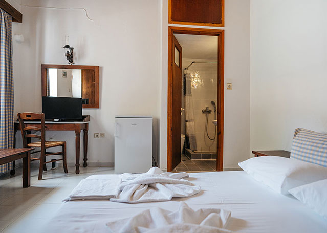 Εσωτερικό δίκλινου δωματίου