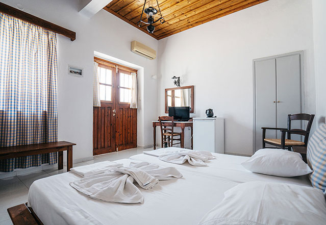 Εσωτερικό δίκλινου δωματίου