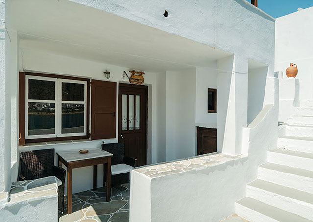 Το μπαλκόνι του δωματίου Κοπανίστρια