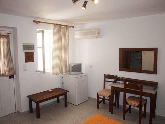 Το εσωτερικό του δωματίου