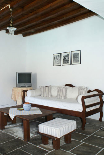 Το καθιστικό του διαμερίσματος Θάλασσα